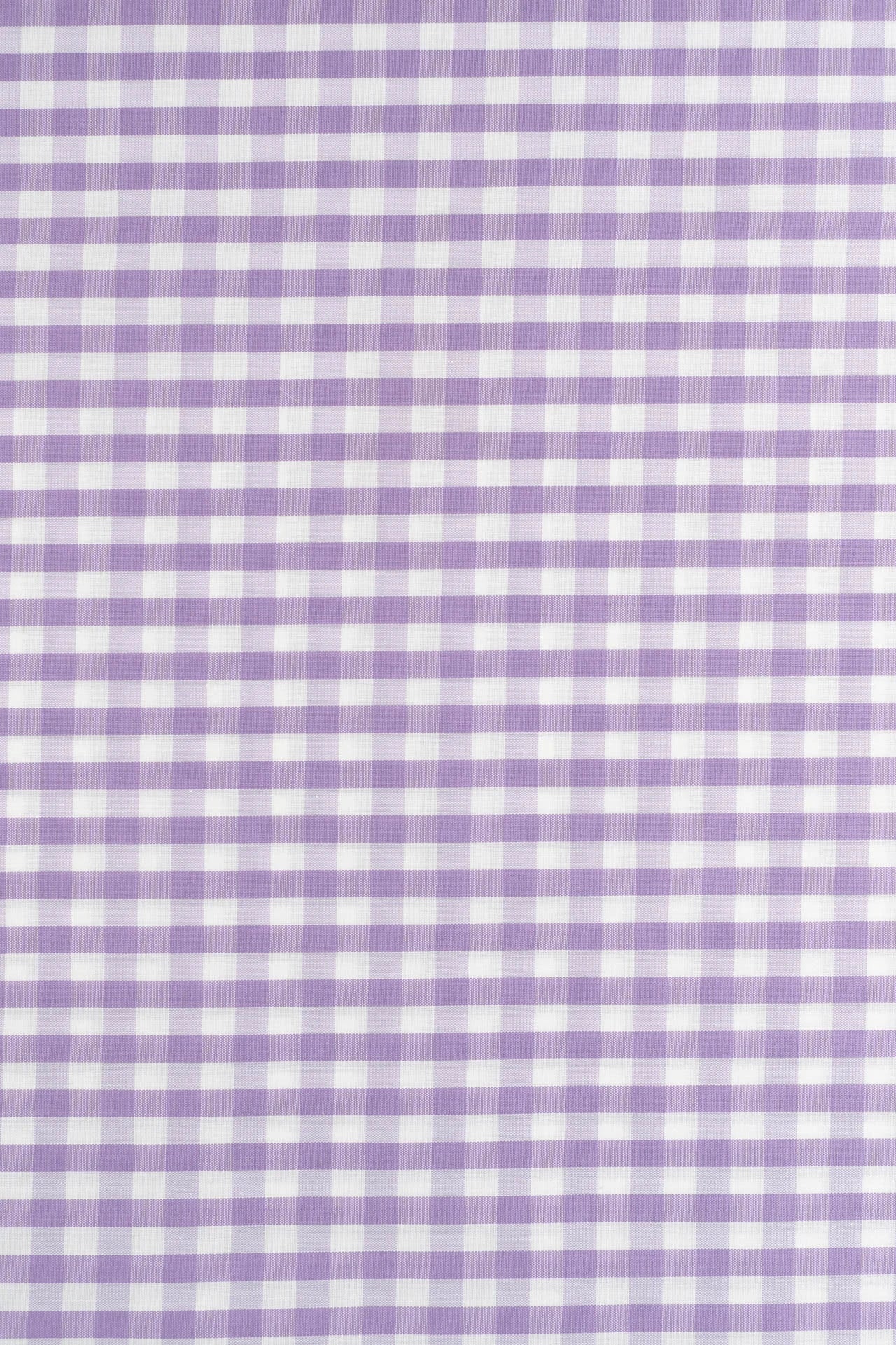 Xadrez vichy lilás grande