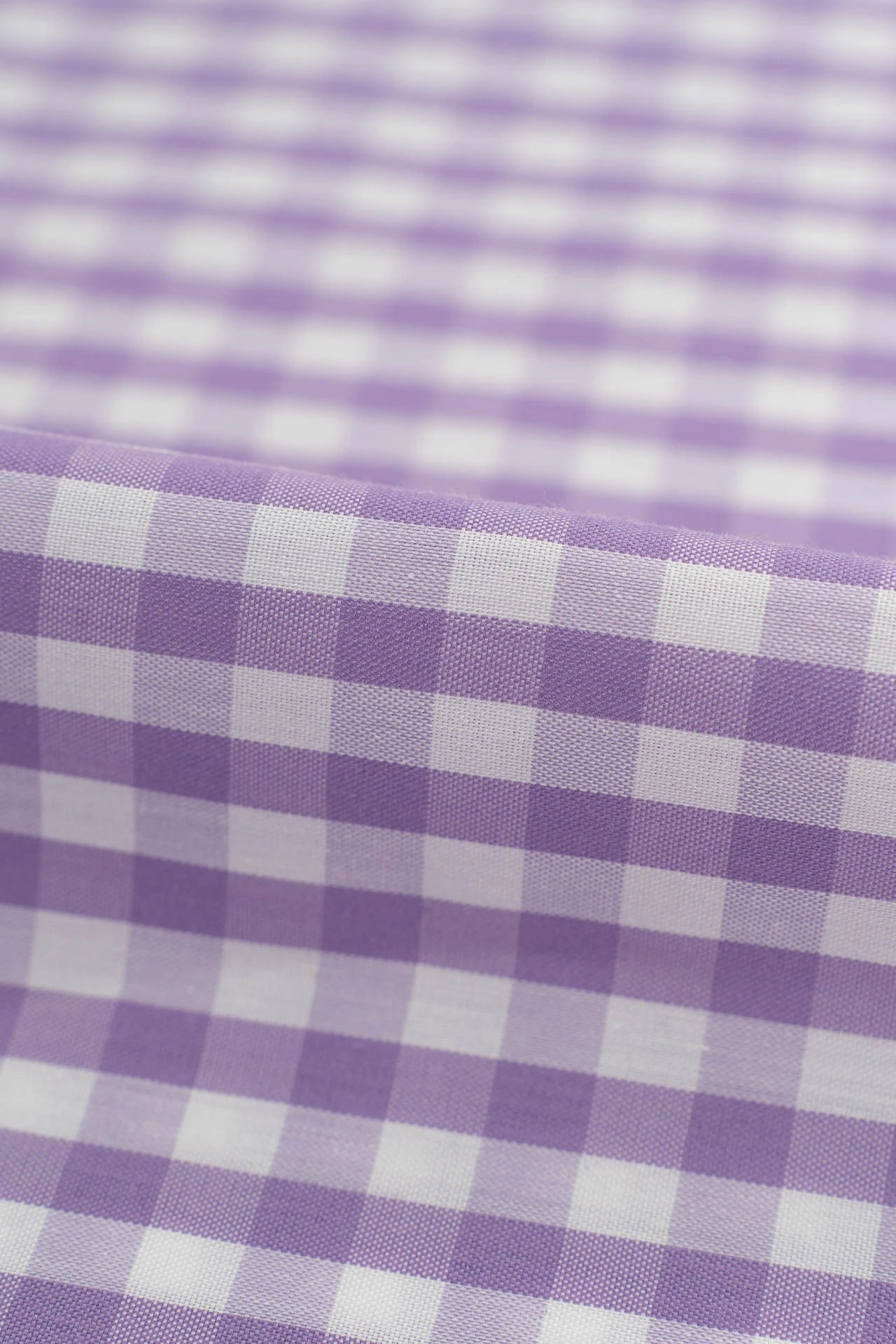 Xadrez vichy lilás grande