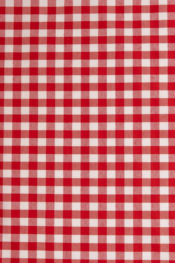 Grande xadrez vichy vermelho