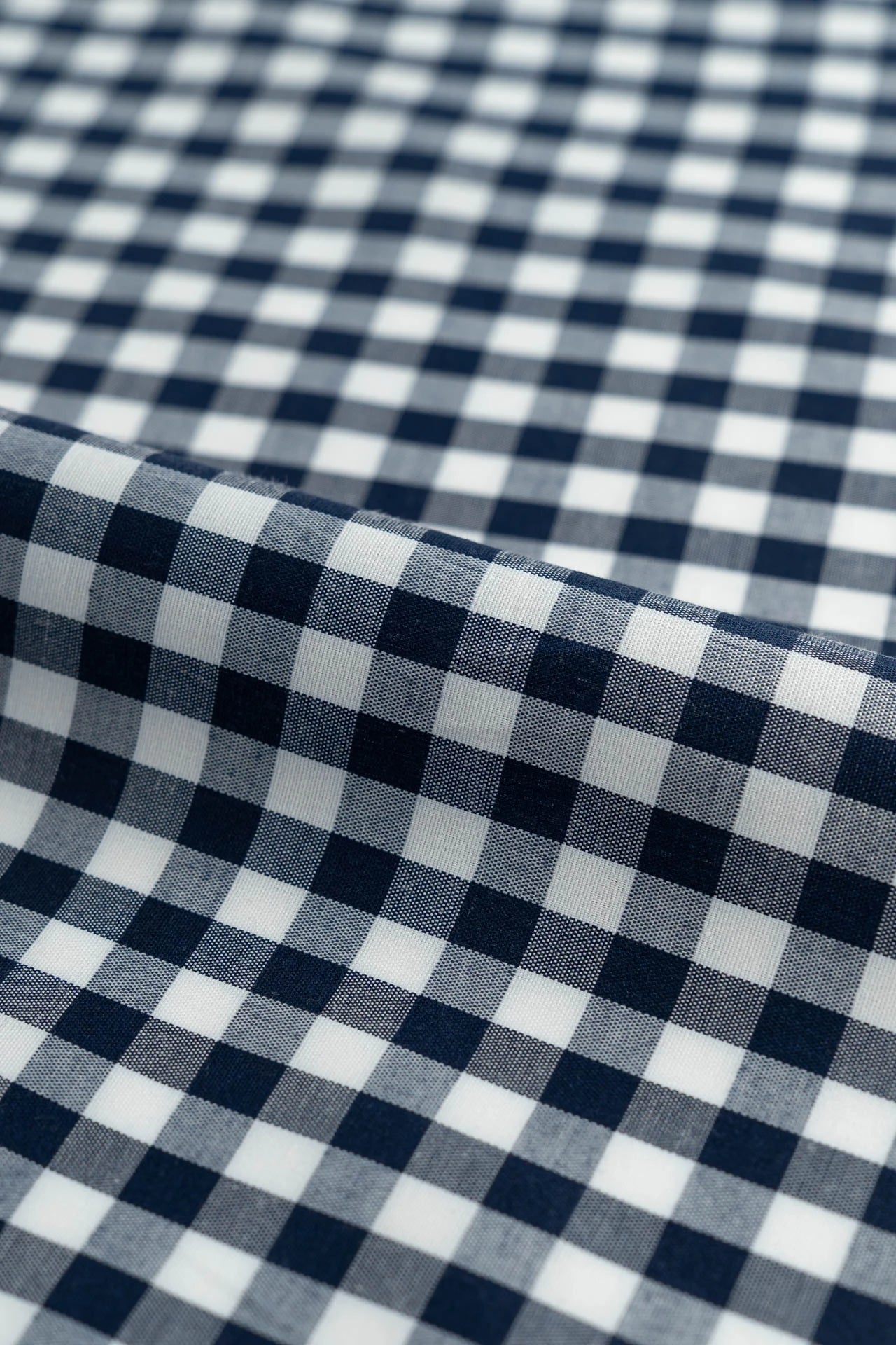 Xadrez Vichy grande azul marinho