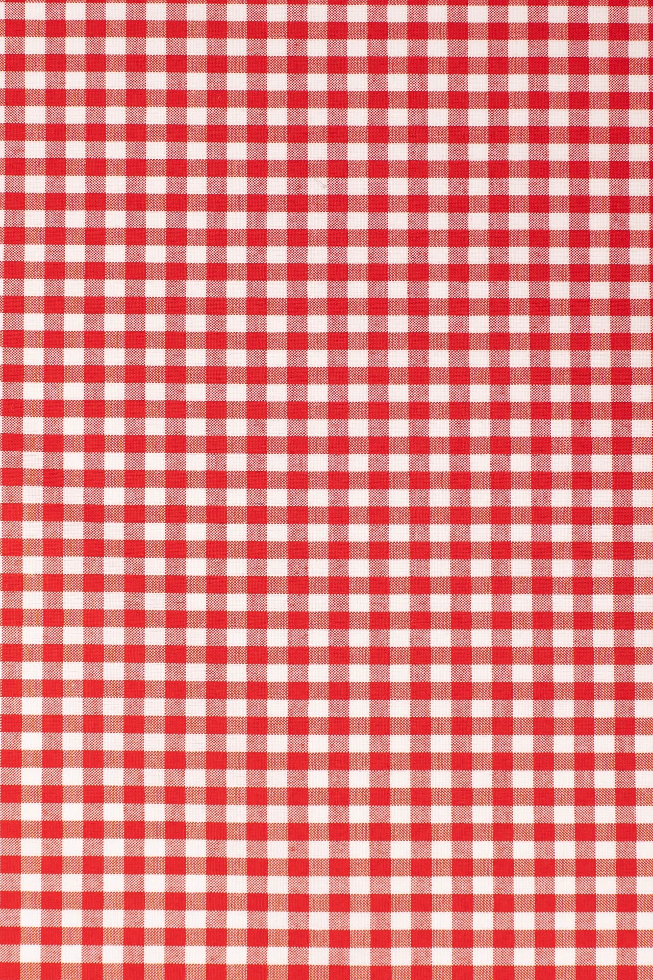 Pequeno xadrez vichy vermelho