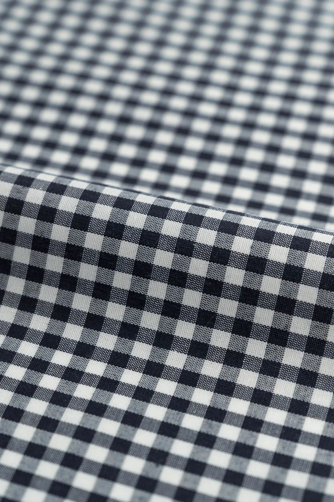 Pequeno xadrez vichy preto