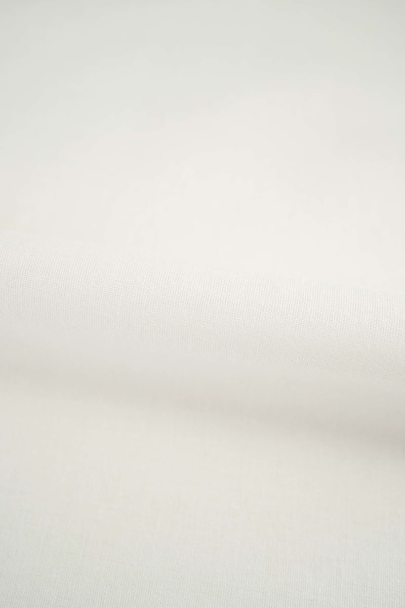 Popelín liso blanco