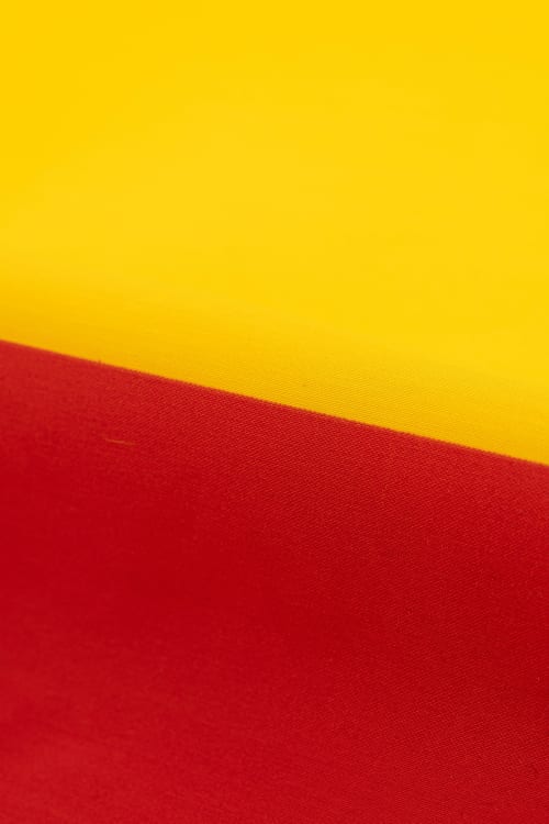 Bandera de España color rojo y amarillo