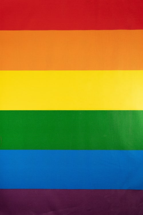Bandera del orgullo color multicolor
