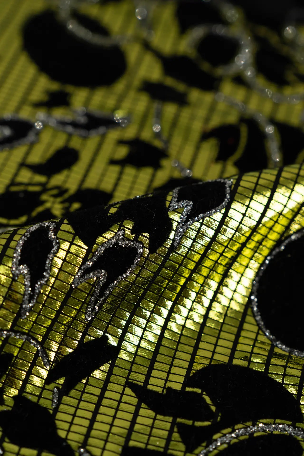 Glitter dourado de fantasia