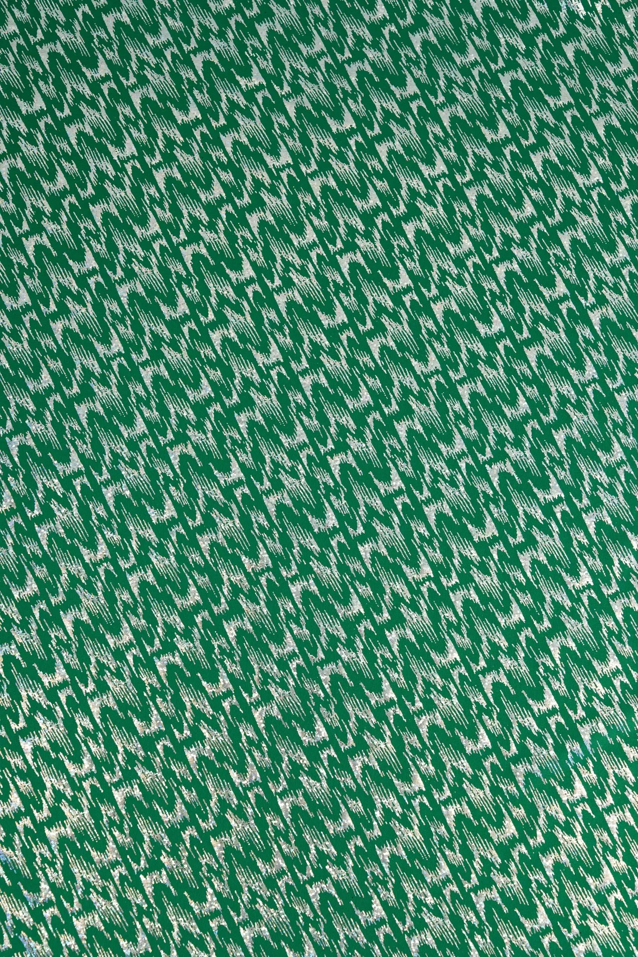 Pintura de fantasia verde prateado