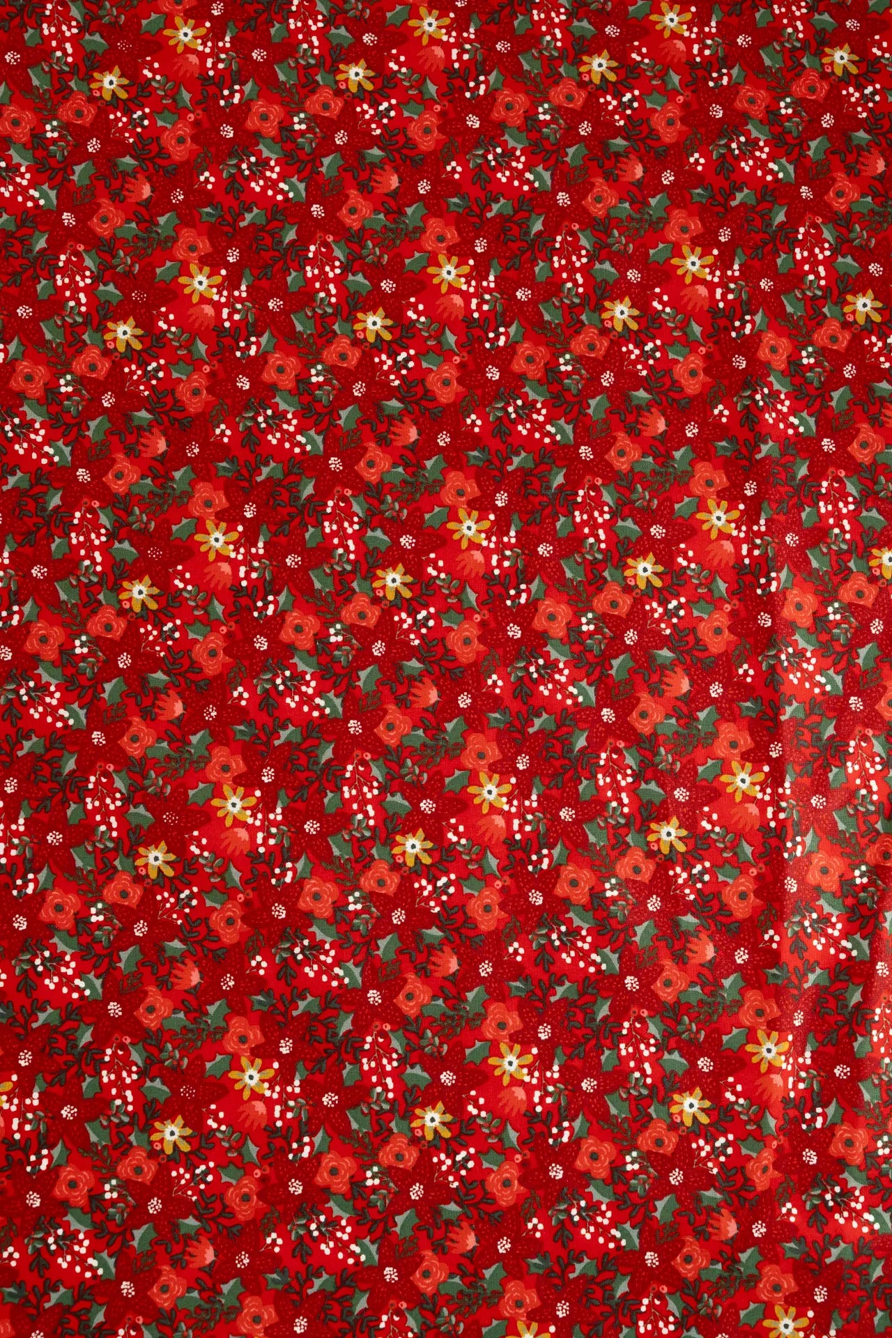 Popelina vermelha de Natal