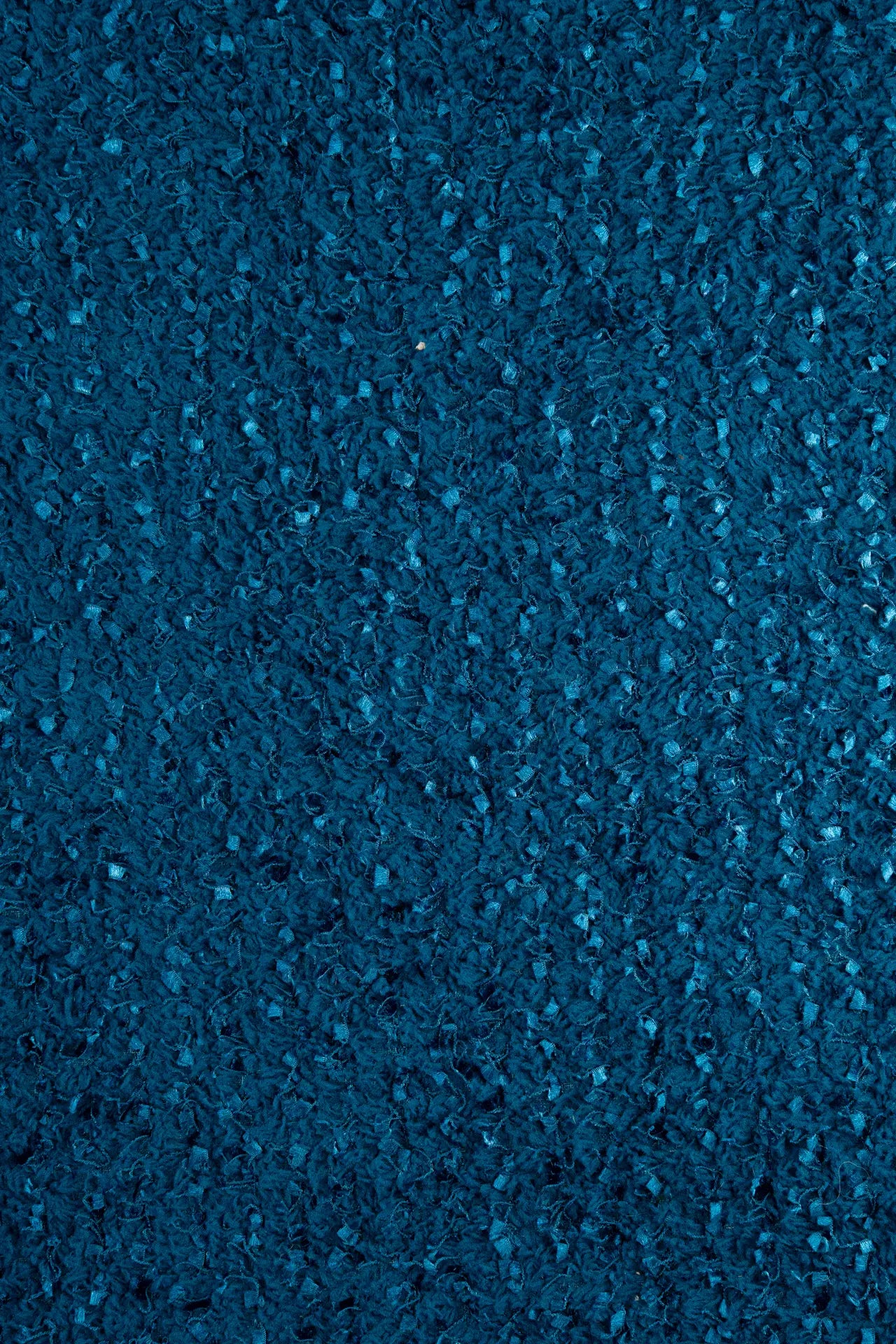 Cabelo lurex azul