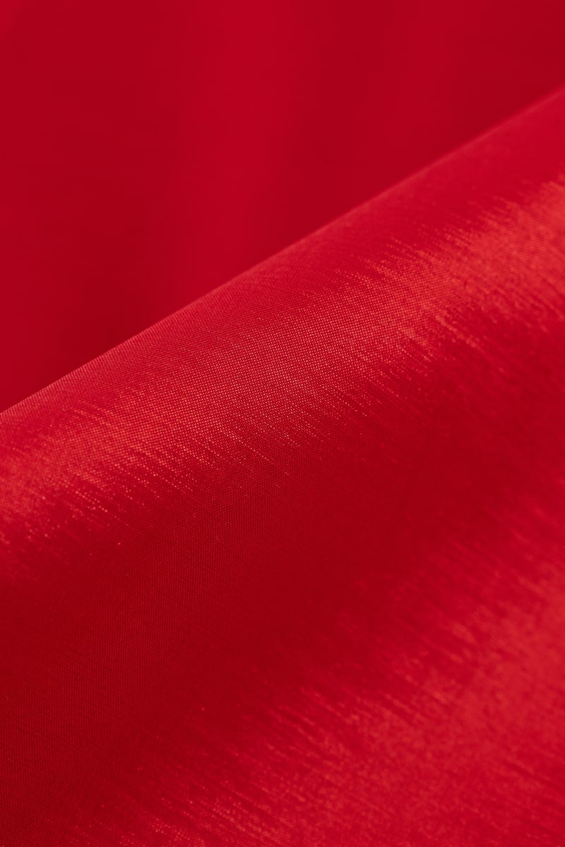 Tafeta color rojo
