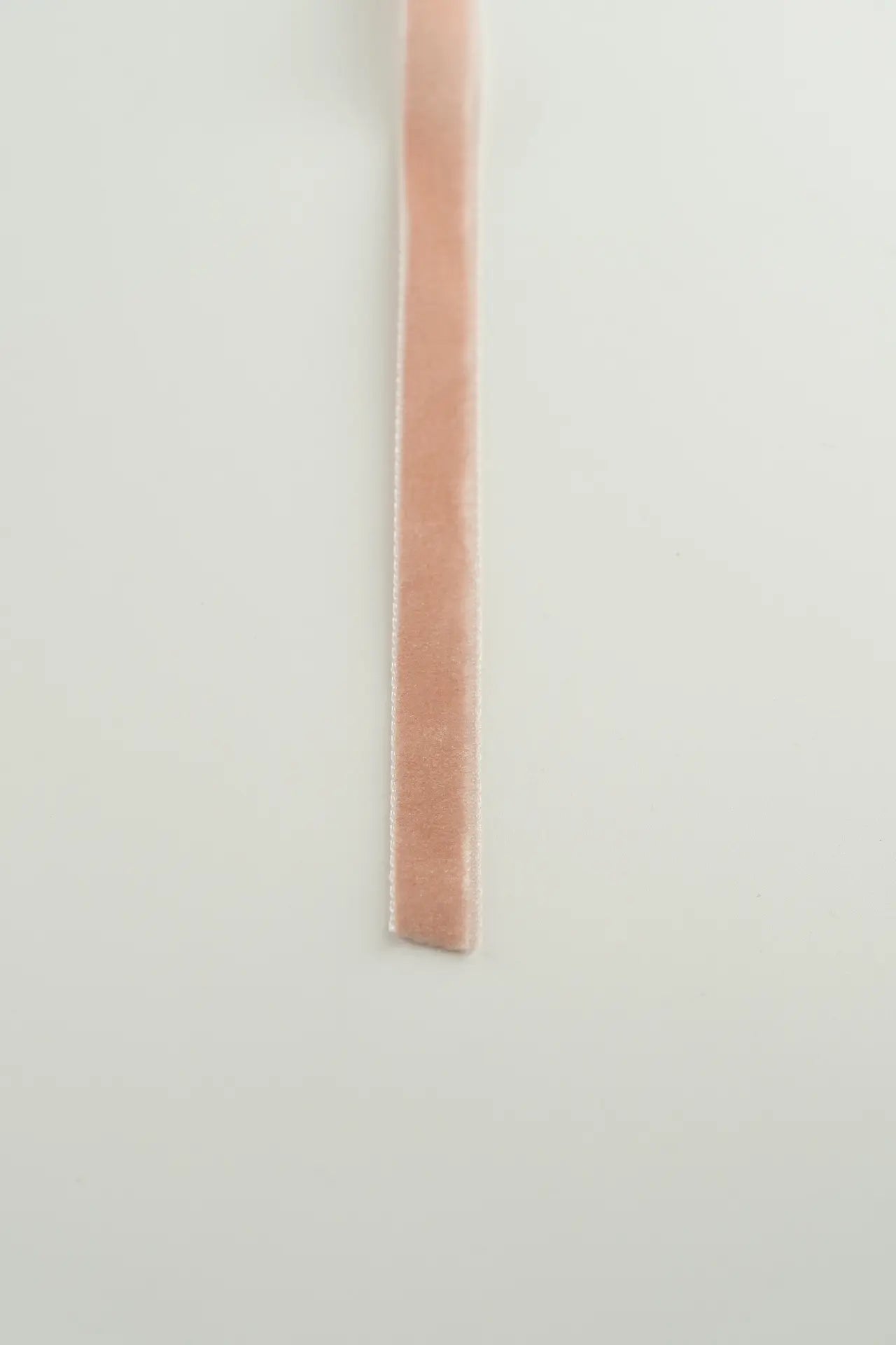 Fita de veludo salmão