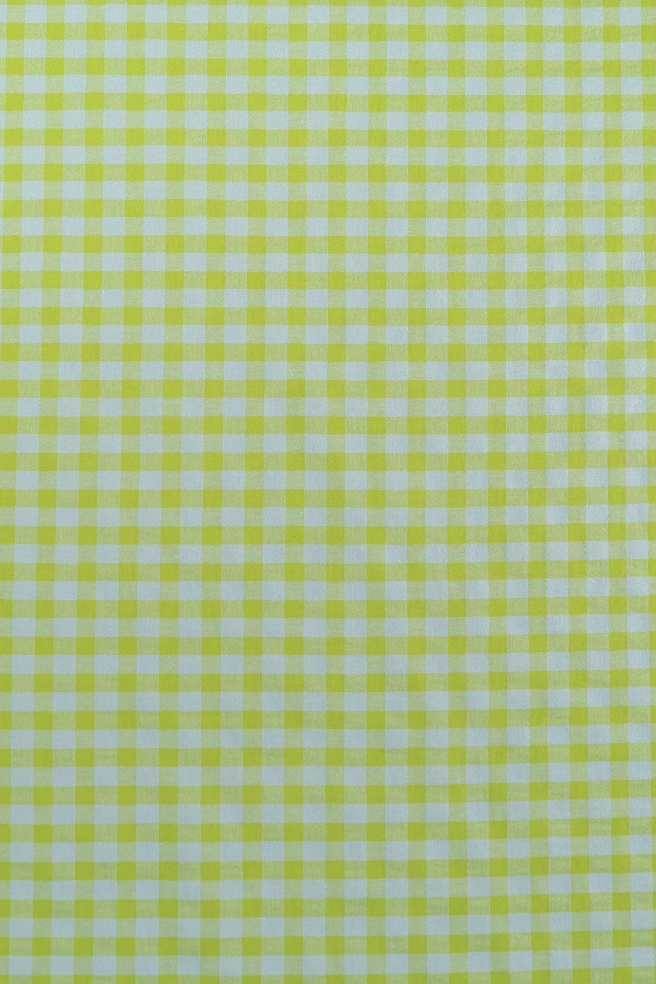 Vichy Batista algodão verde brilhante