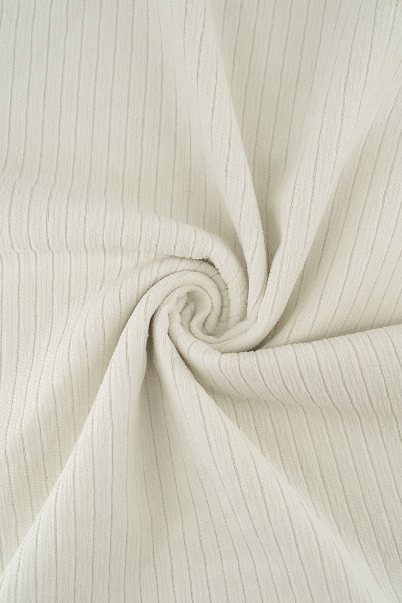 Chenilla liso blanco roto