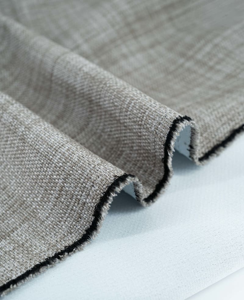 Chenilla oscurante liso gris