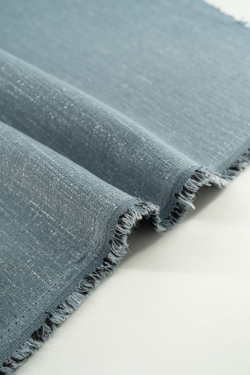 Chenilla liso azul