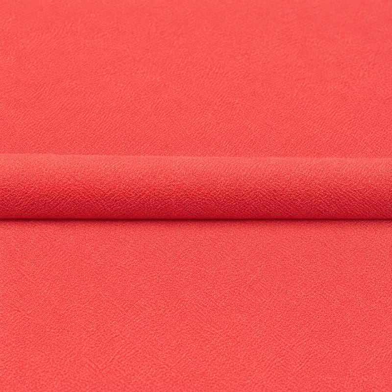 Crepe liso naranja coral