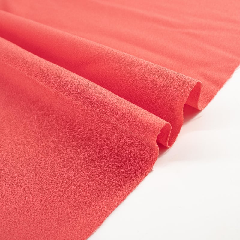 Crepe liso naranja coral