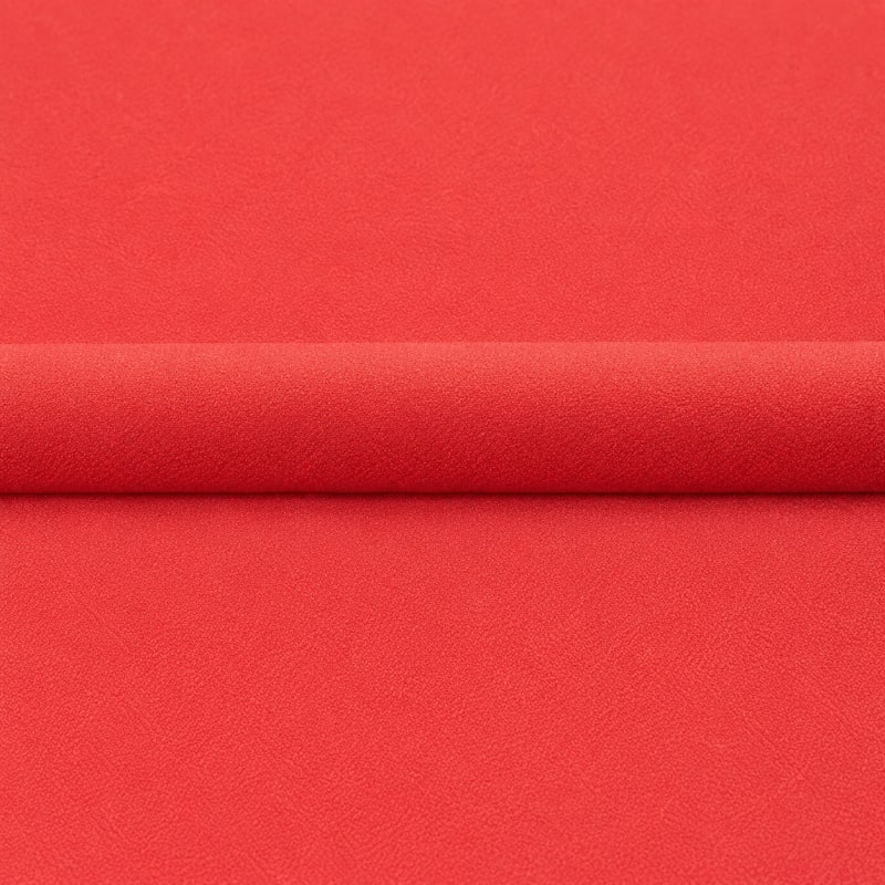 Crepe liso rojo