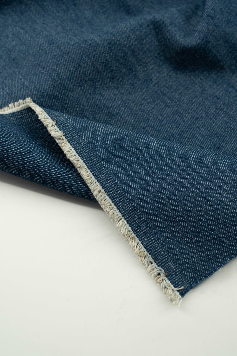 Denim/Vaquero liso azul profundo