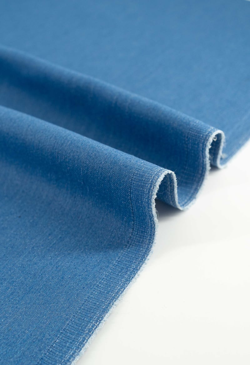 Denim/Vaquero liso azul profundo