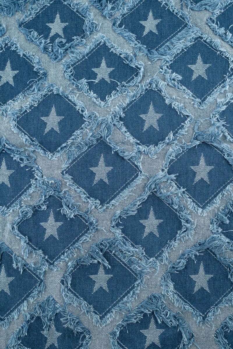DENIM/VAQUERO bordado azul medio