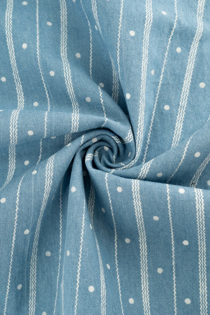 DENIM/VAQUERO lunares azul medio