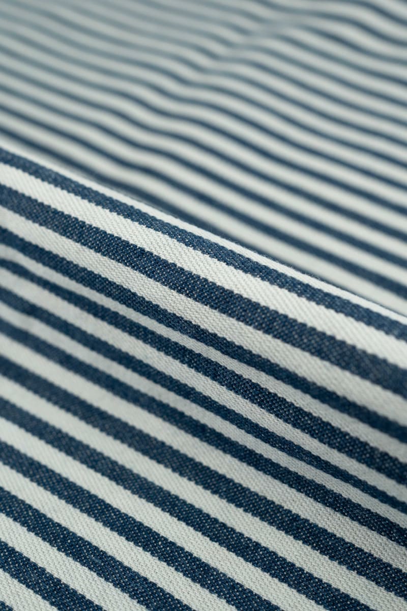 denim liso azul marino