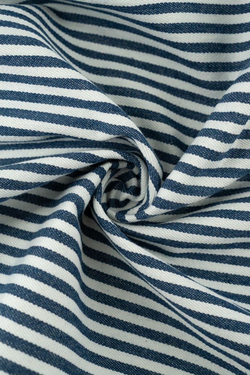 denim liso azul marino