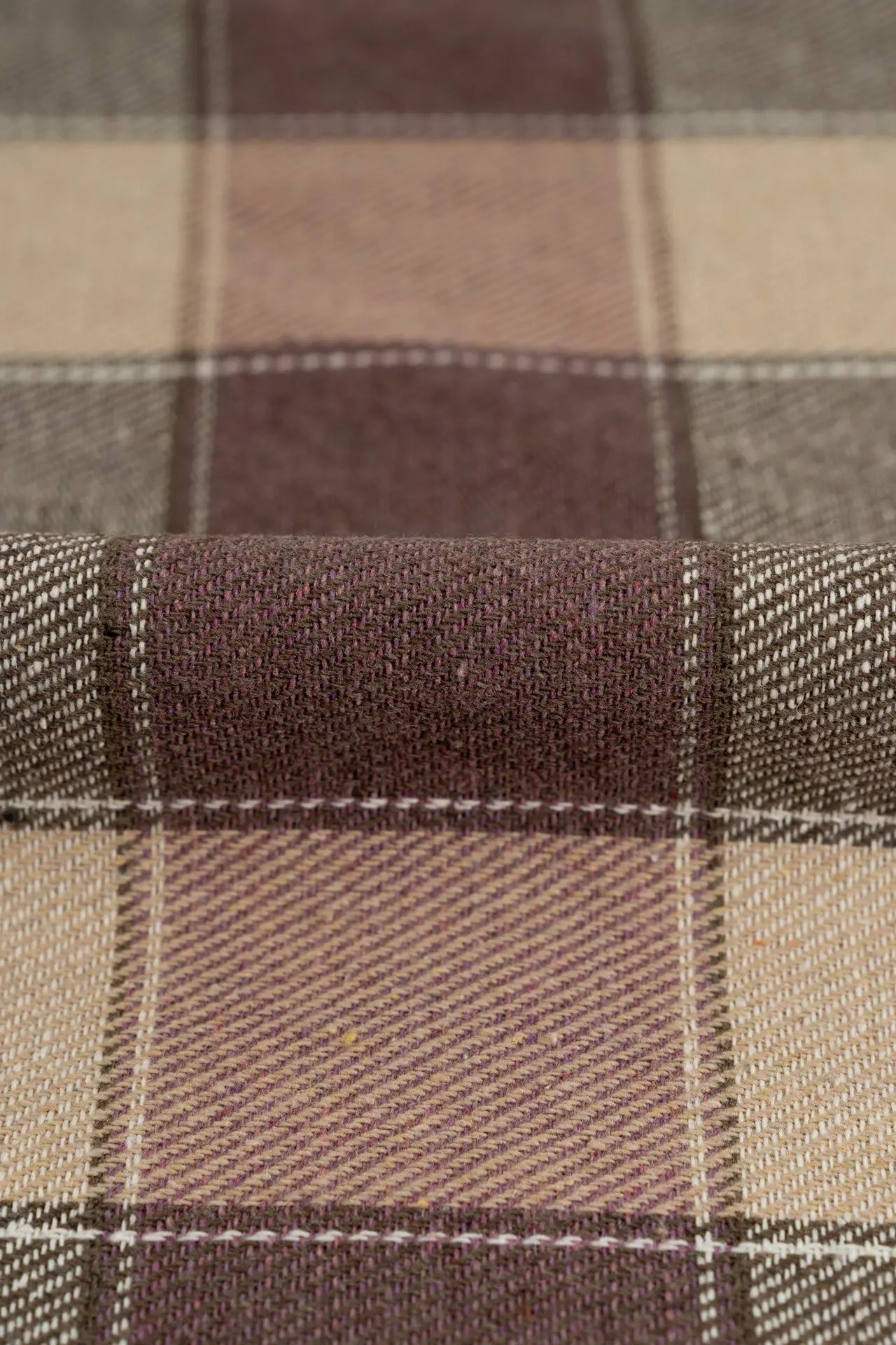 xadrez de flanela gengibre selvagem