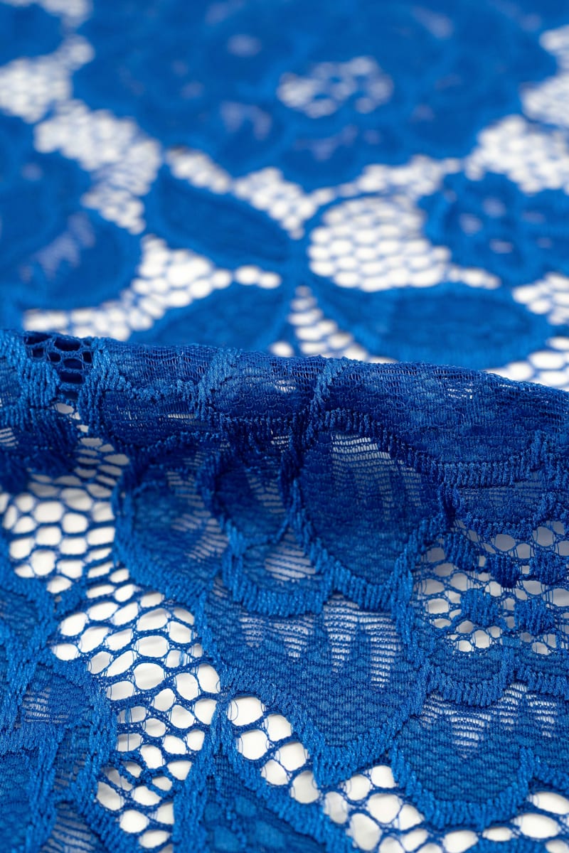 GUIPUR floral azul azulina