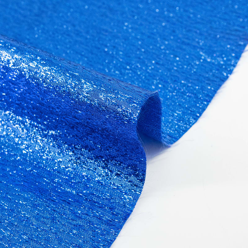 Jacquard estampado azul