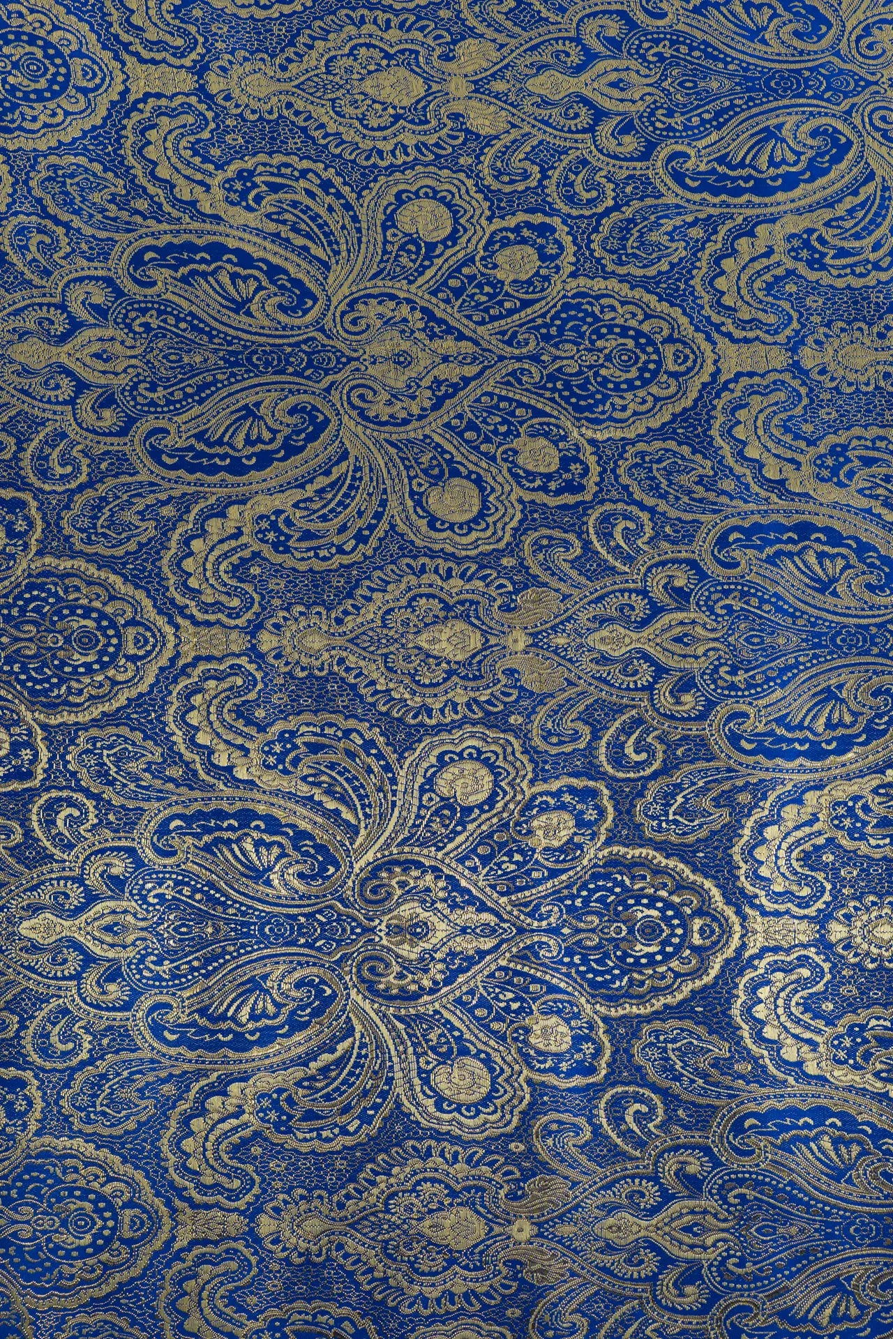 Jacquard azul deslumbrante