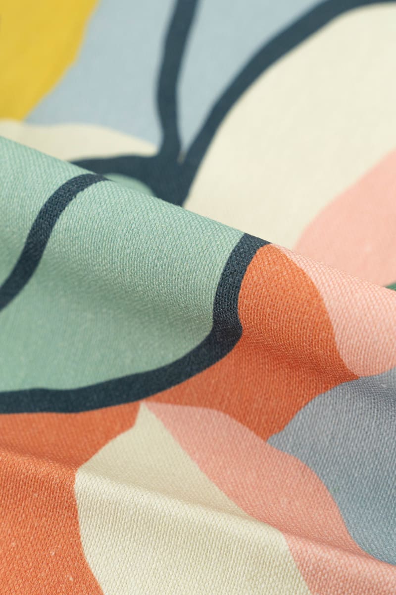 Loneta munich color multicolor rosa