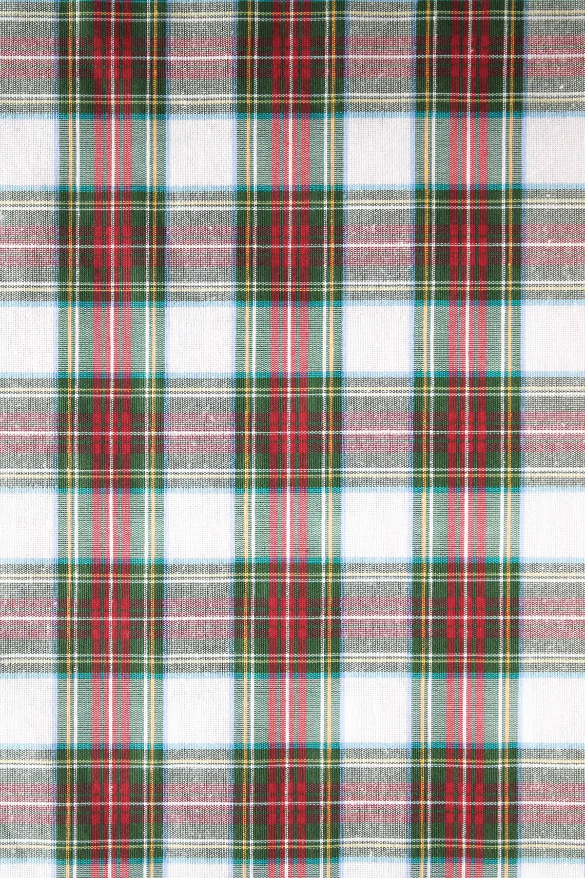 Loneta Antique White Checkered