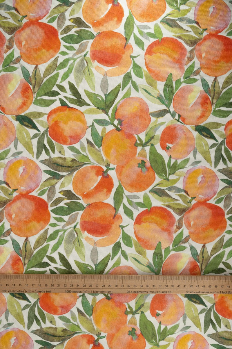 LONETA frutas melocotones naranja