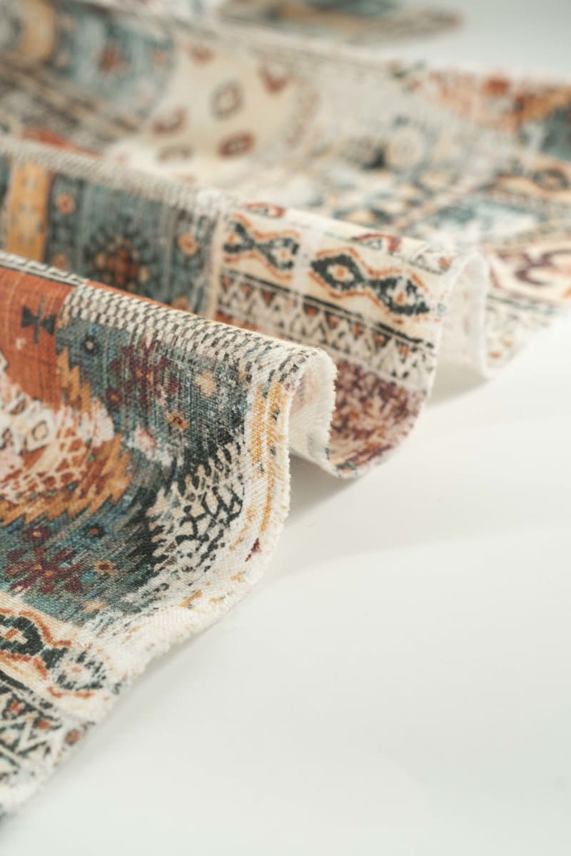 LONETA geométrico caramelo