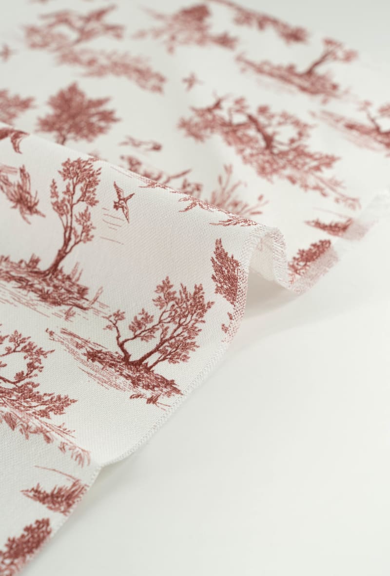 Loneta cartuja color rojo