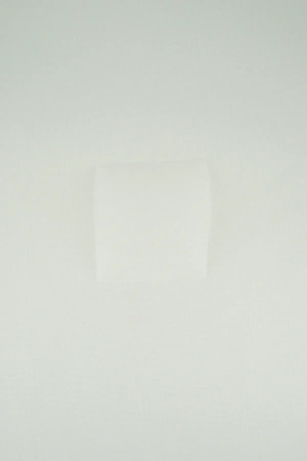 Organdie color blanco liso 