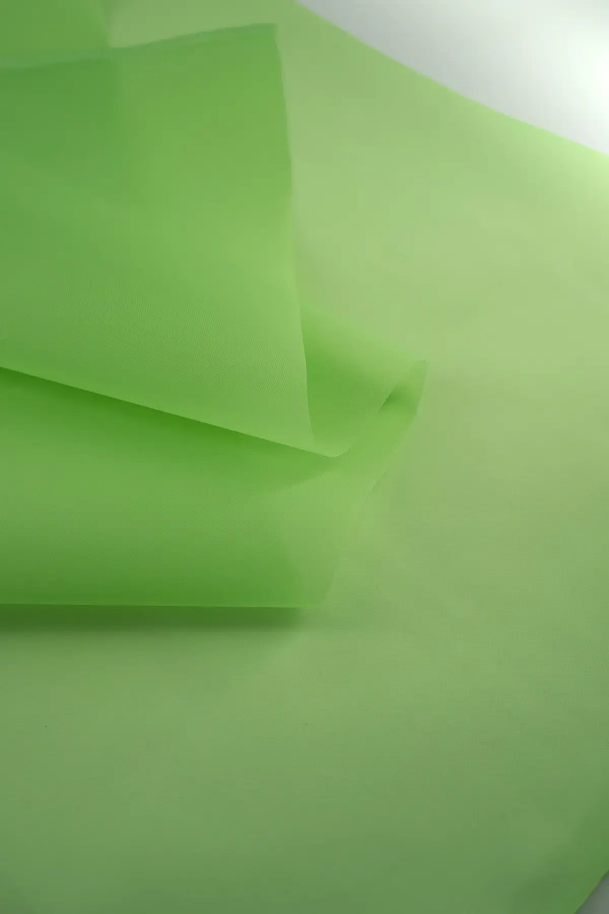 Organdie nos  lime green