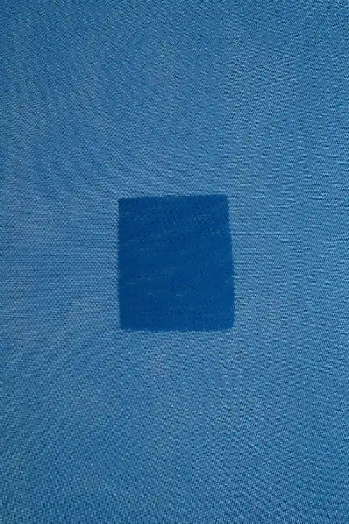 Organdie color azul liso