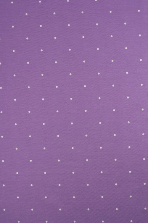 Popelin de lunares  de 5mm color lila