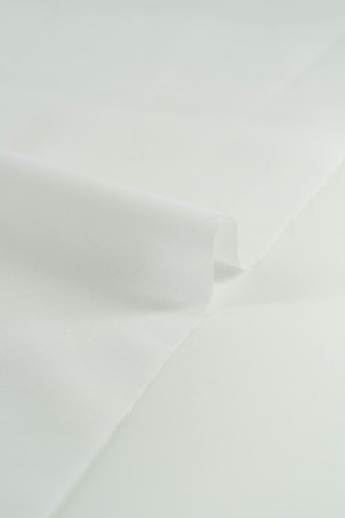 Popelin color blanco