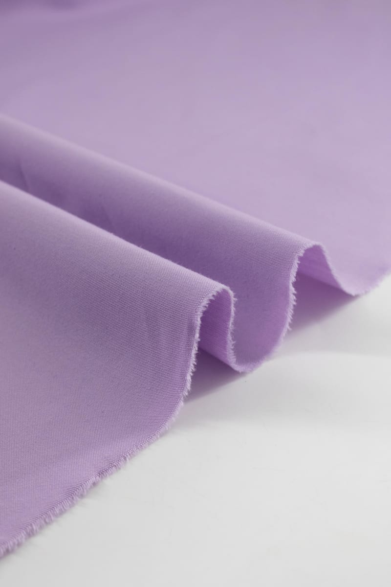 Popelín liso lavanda