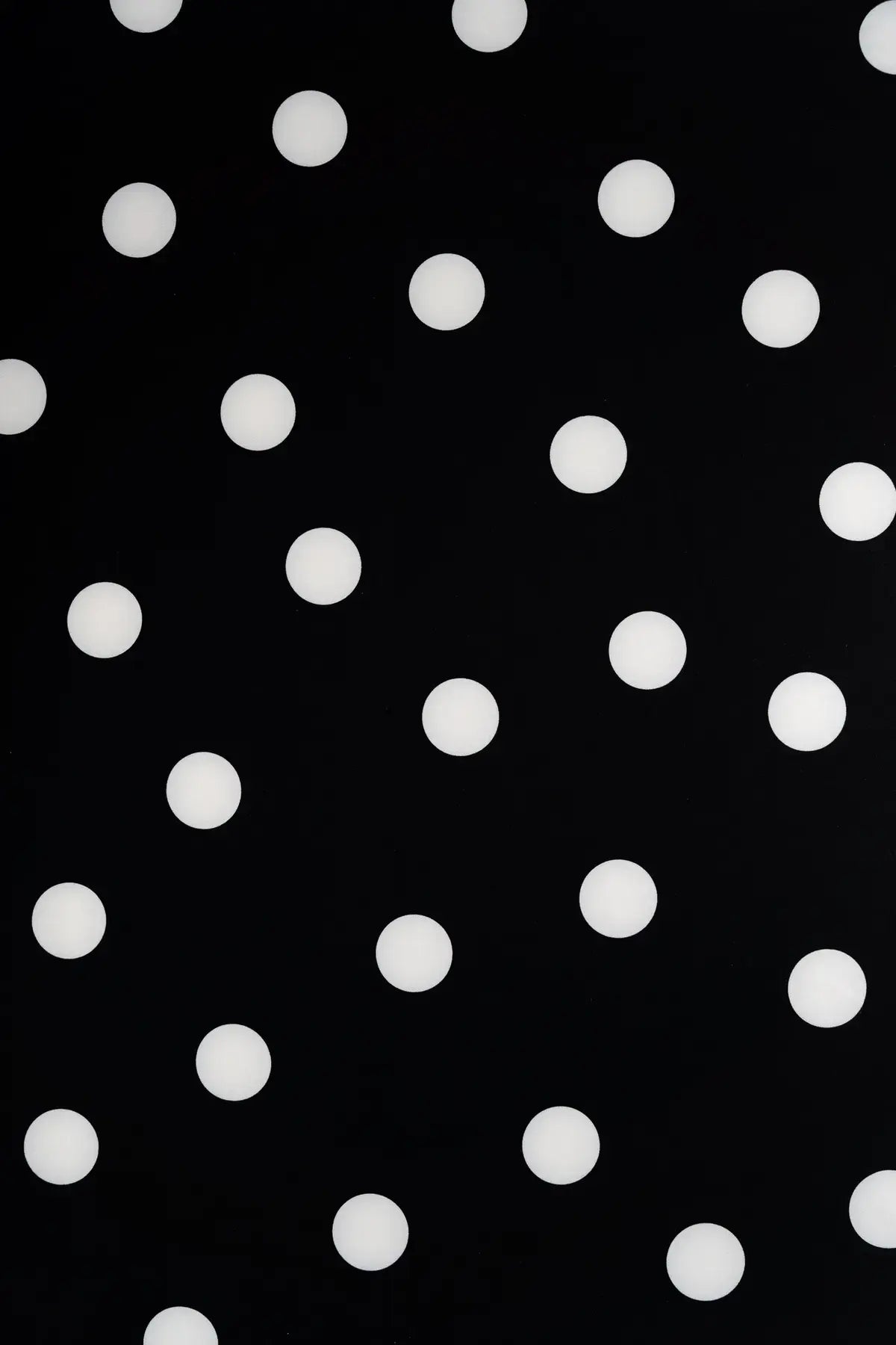 Sarga color negro con lunares blancos 