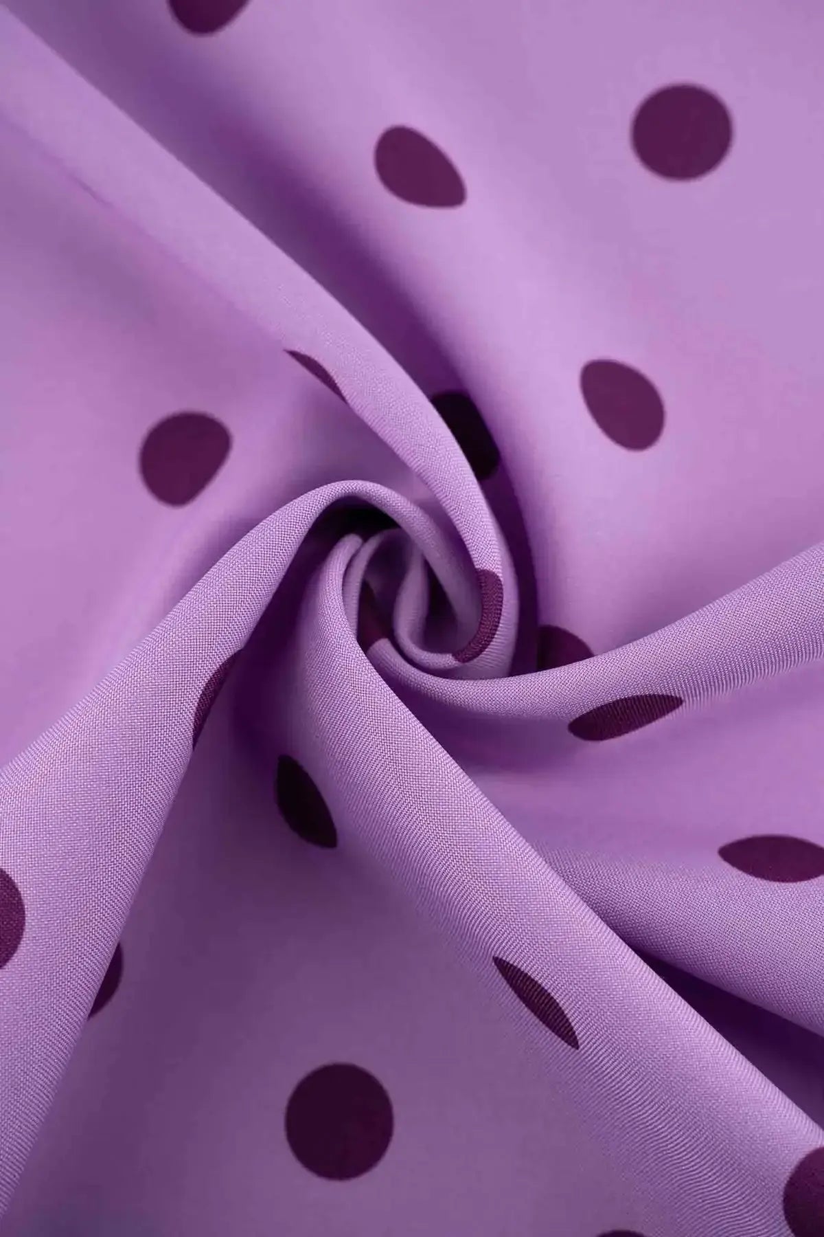 Tela lunares violeta