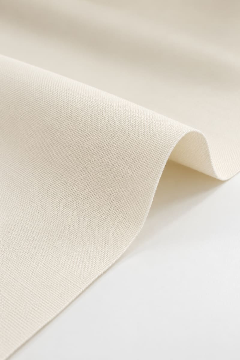 Stretch liso beige crudo