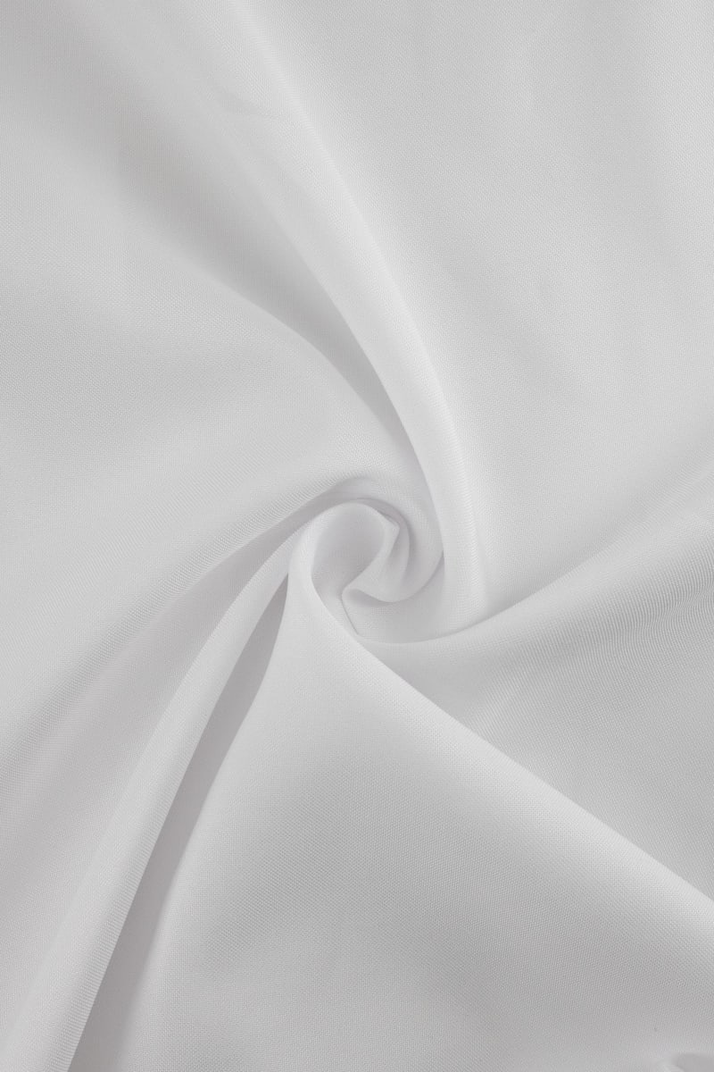 Stretch liso blanco neutro