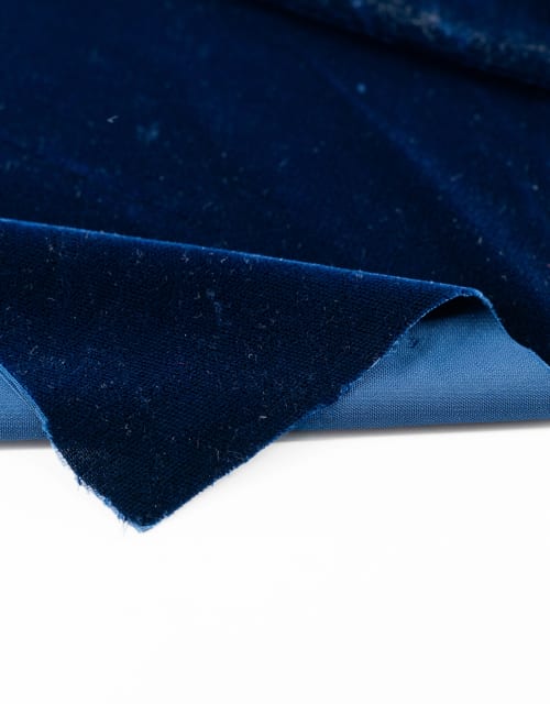 Terciopelo color azul