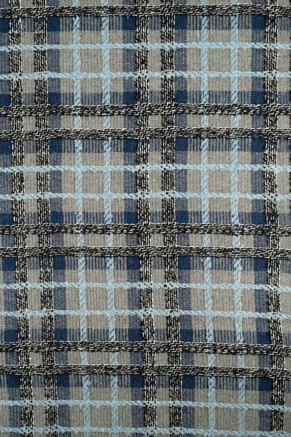 Chanel cuadros gris claro
