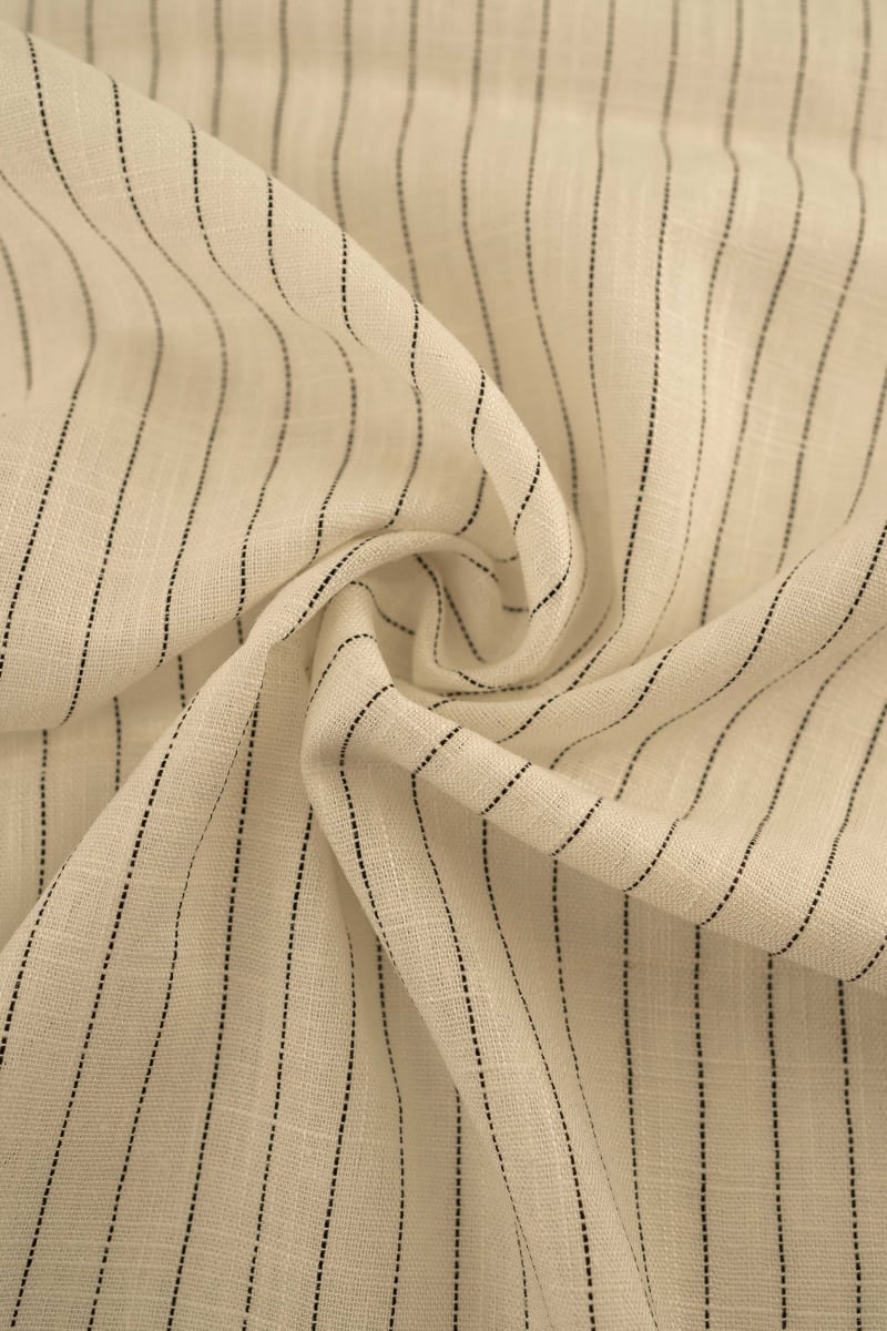 Viscosa rayas beige